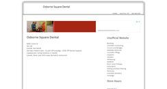 Desktop Screenshot of osbornesquaredental.com